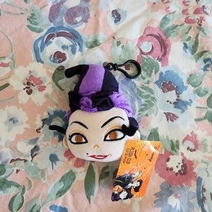 Hocus Pocus Sanderson Sisters Plush Bag Clips Mary New 4" keychain